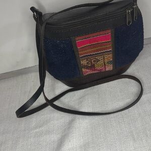 Multicolor Patterned Women's Bag